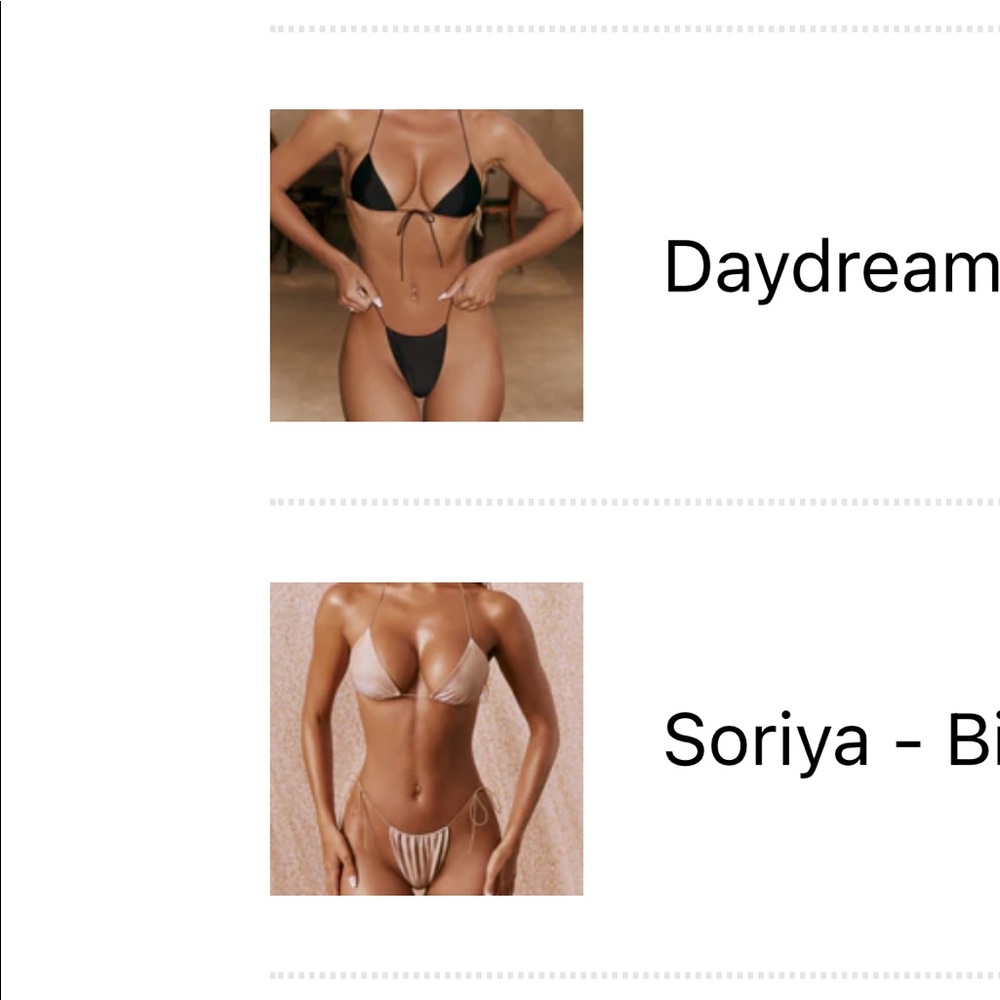 Bathing suits